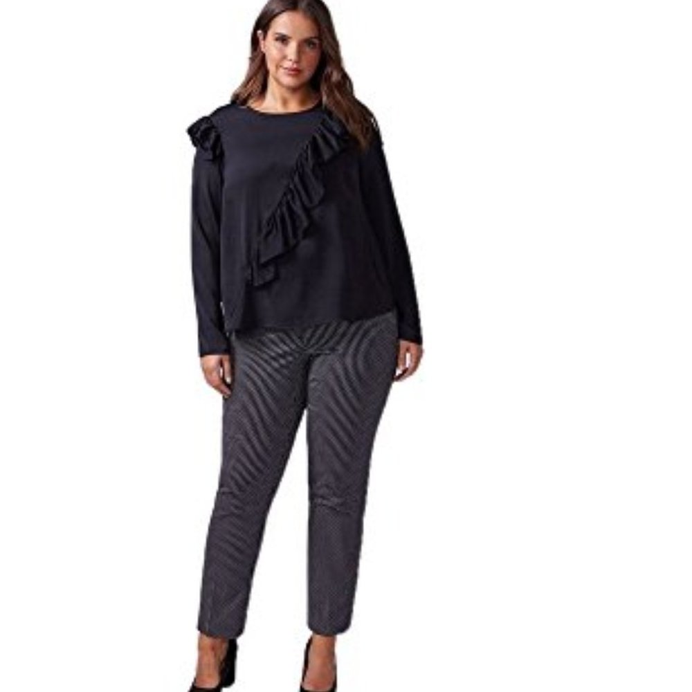 Lane Bryant Petite Allie Straight Leg Pants (28P)